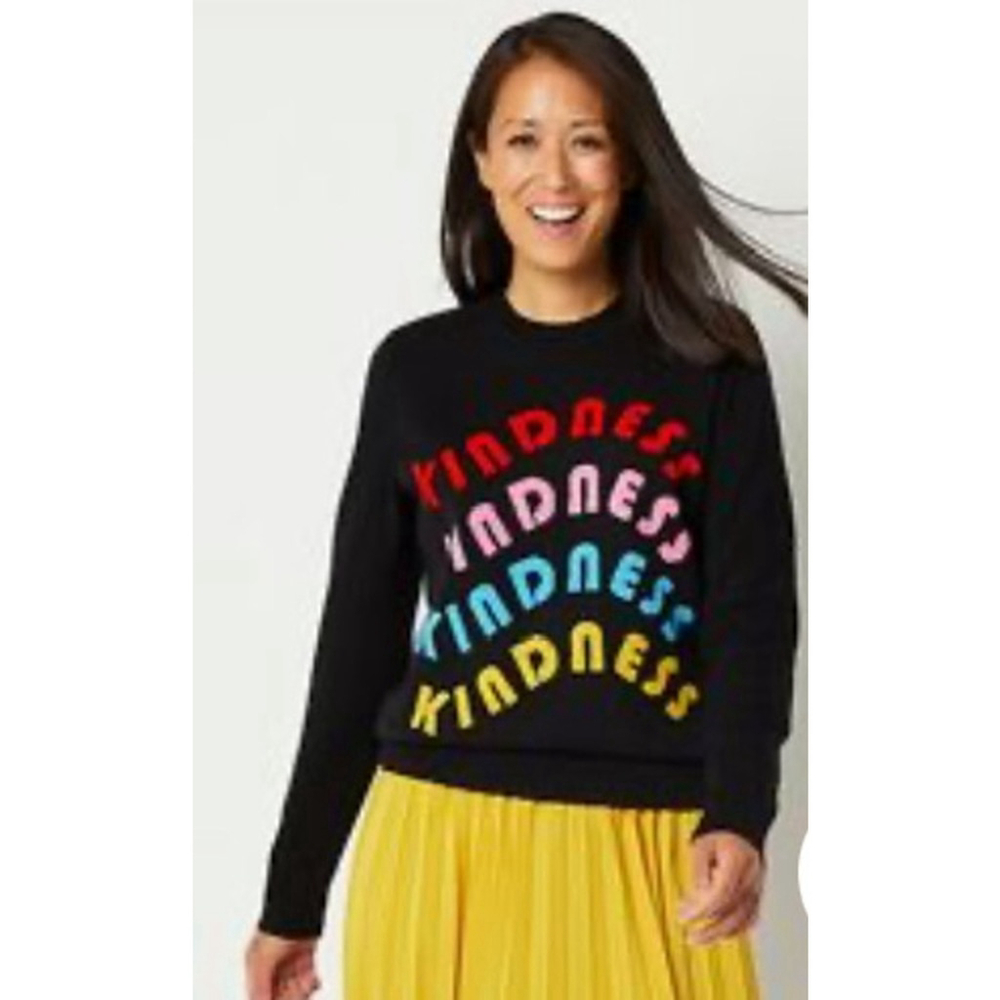 NEW ABBOTT ELEMENTARY Kindness Super Soft Pullover Sweater XS $49